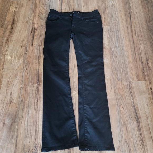 Women's Size 27 Bootlegger Jeans with stretch - Picture 1 of 7